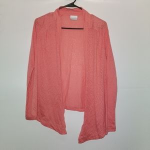 Columbia | See Through You Burnout Wrap Cardigan